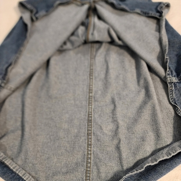 Bugle Boy Collection for Her Vintage‎ Button Down Denim Maxi Skirt Junior 10 - Picture 3 of 13